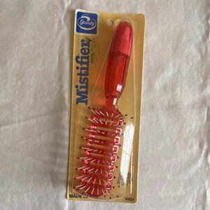 Vintage 1980s Red Goody #8524 Mistifier Hairspray Brush - Old Store Stock